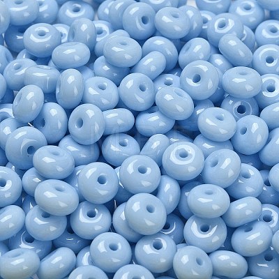 Opaque Colours Glass Seed Beads SEED-C001-03B-04-1