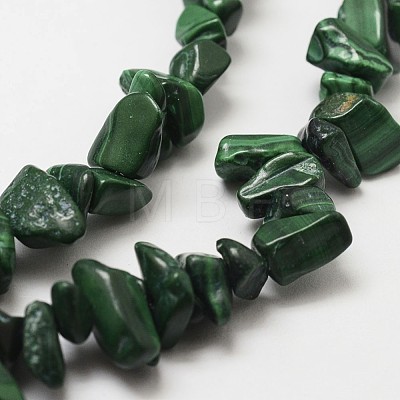 Natural Malachite Beads Strands G-F328-30-1