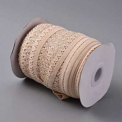 Polyester Elastic Cords with Single Edge Trimming EC-WH0020-06H-1