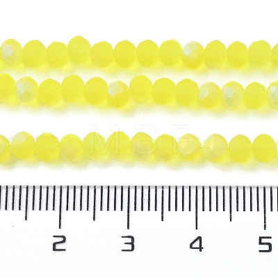 Transparent Glass Beads Strands EGLA-A044-T1mm-MB29-1