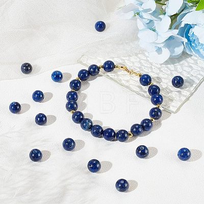 Olycraft Natural Lapis Lazuli Beads Strands G-OC0001-76-1