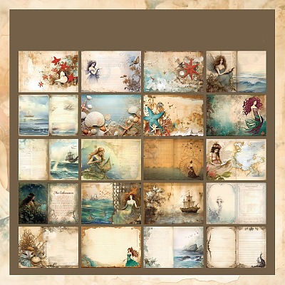 Scrapbooking Paper PW-WG90B16-02-1