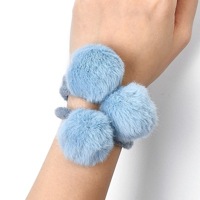 Imitation Wool Girls Hair Accessories OHAR-S190-17A-1