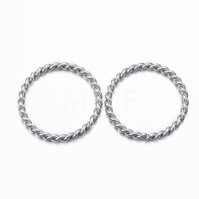 304 Stainless Steel Linking Rings X-STAS-H376-104-1