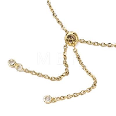 304 Stainless Steel Cable Chain Macrame Pouch Slider Necklace Making NJEW-JN05063-02-1