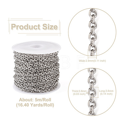 Yilisi 304 Stainless Steel Cable Chains CHS-YS0001-09-1