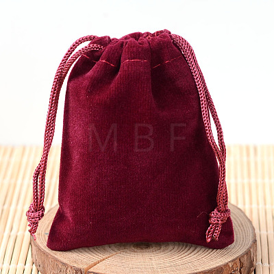 Rectangle Velvet Pouches LS-X-TP-R002-10x15-02-1