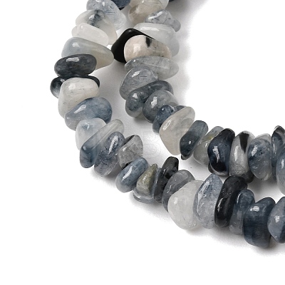 Natura Blue Rutilated Quartz Beads Strands GG-CBAC13F-B02-01-1