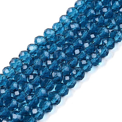 Glass Beads Strands EGLA-A044-T4mm-D27-1