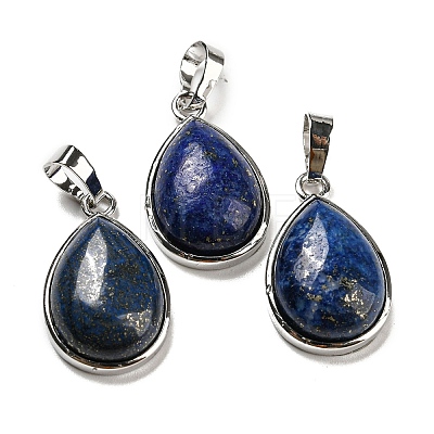 Natural Lapis Lazuli Dyed Pendants G-I358-B21-1