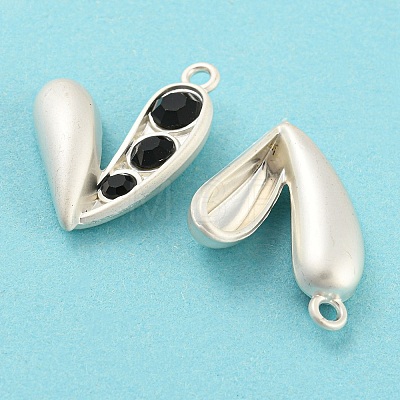 Alloy with Glass Pendants FIND-G062-06MS-02-1