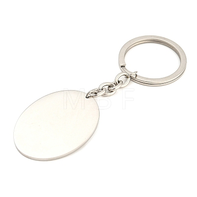 Tarnish Resistant 304 Stainless Steel Keychain STAS-H405-17P-1
