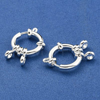 304 Stainless Steel Spring Ring Clasps STAS-G190-17S-A-1