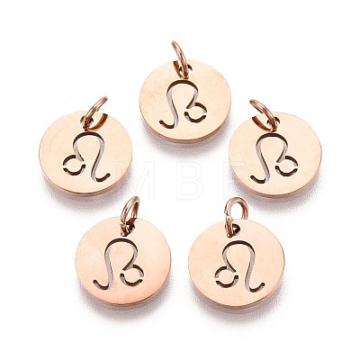 304 Stainless Steel Charms STAS-Q201-T445-5R-1