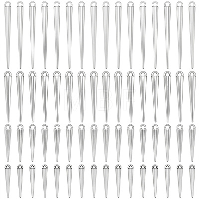 80Pcs 4 Styles Alloy Pendants FIND-SC0023-57-1