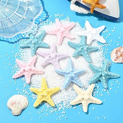 10Pcs Resin Decoden Cabochons CRES-YW0001-42-1