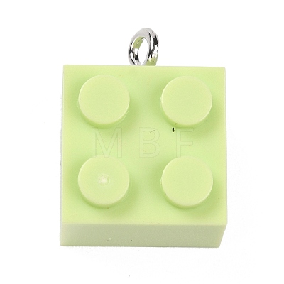 Resin Pendants RESI-E017-AM-1