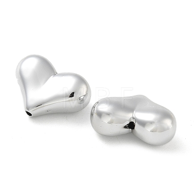 Plating Acrylic Beads X-PACR-Q008-15S-02-1