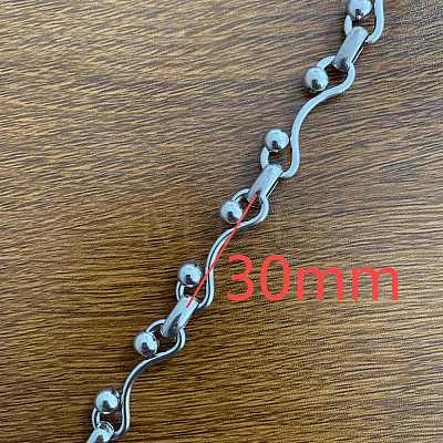 304 Stainless Steel Link Chains CHS-H025-23P-1