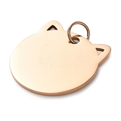 201 Stainless Steel Stamping Blank Tag Pendants LS-STAS-H438-03RG-1-1