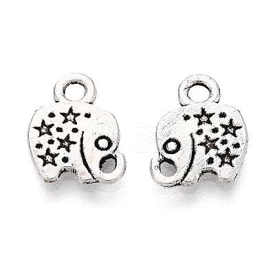 Tibetan Style Alloy Pendants TIBEP-T054-07AS-1