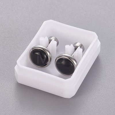 304 Stainless Steel Earlobe Plugs EJEW-F227-20P-A-1