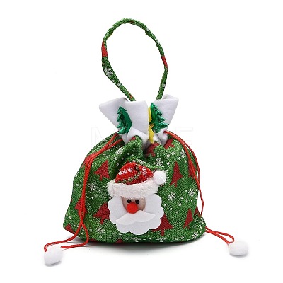 Christmas Cloth Candy Bags Decorations X-ABAG-I003-05A-1