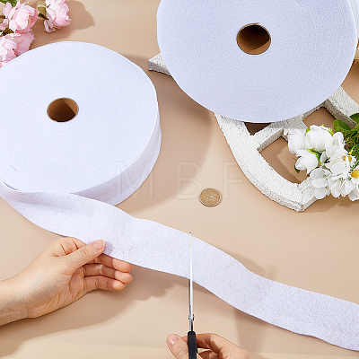 Non-woven Fabrics Ribbons SRIB-WH0011-453-1