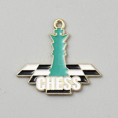 Alloy Enamel Pendants ENAM-WH20012-02G-14-1