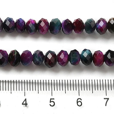 Natural Rainbow Tiger Eye Beads Strands G-NH0002-D01-02-1