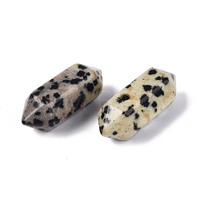 Natural Dalmatian Jasper Pendants G-Q601-27B-1