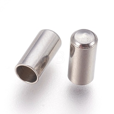 201 Stainless Steel Cord End Caps STAS-P207-05P-A-1