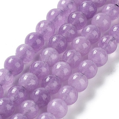 Dyed Natural Malaysia Jade Beads Strands X-G-G021-02A-05-1