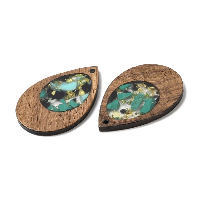 Wood & Resin Pendant WOOD-H104-23-05-1