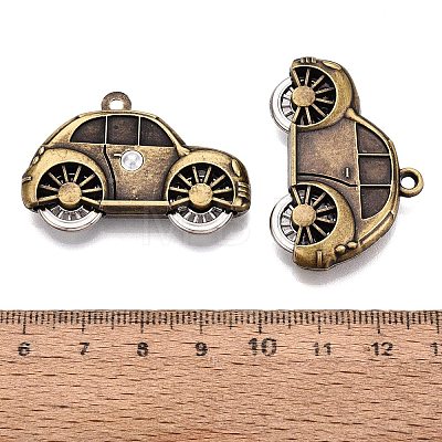 Tibetan Style Alloy Pendants FIND-C052-07AB-1