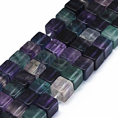 Natural Fluorite Beads Strands G-O170-178-1