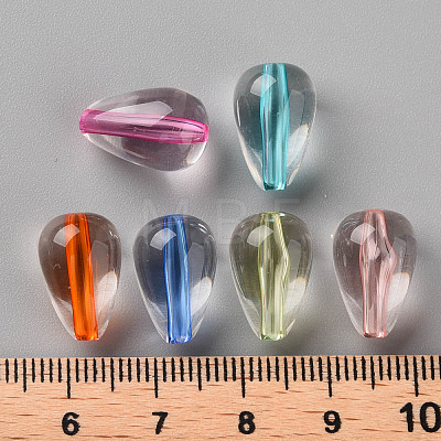 Transparent Acrylic Beads X-TACR-S154-26A-1