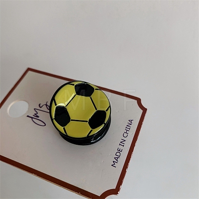 Football Acetate Claw Hair Clips PW-WG70DD8-04-1