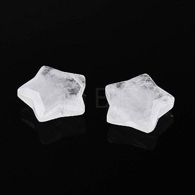 Natural Quartz Crystal Charms X-G-H241-04K-1