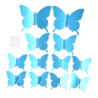 3D PLastic Mirror Wall Stickers DIY-F077-02B-1