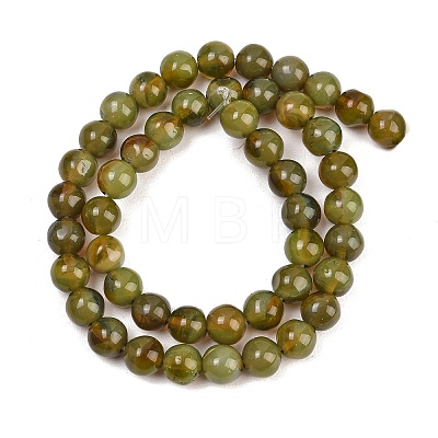 Handmade Lampwork Beads Strand LAMP-B056-8mm-20-1