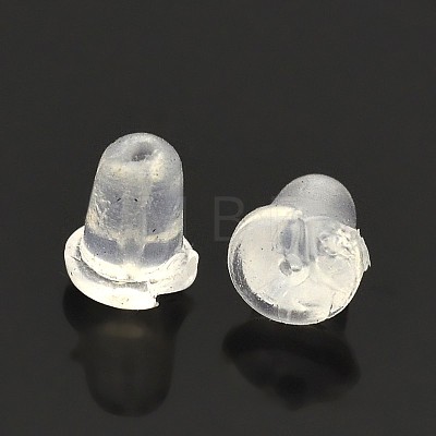 Clear Plastic Ear Nuts X-KY-F002-02A-1