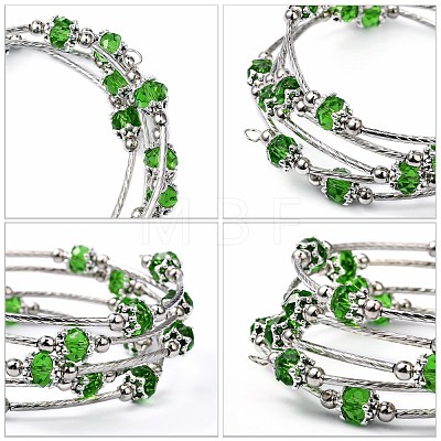 Fashion Wrap Bracelets BJEW-JB00628-06-1