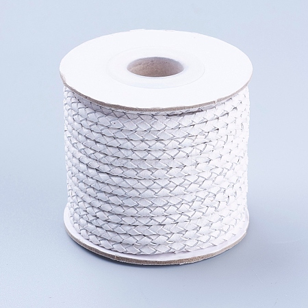 Round Braided Cowhide Cords WL-L009-01J-1