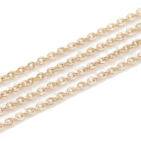 Brass Cable Chains CHC-S003-15G-1