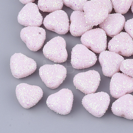 Opaque Acrylic Beads X-MACR-T033-06A-1