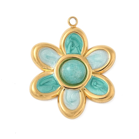 Dyed Natural White Jade Pendants STAS-P404-10C-G12-1