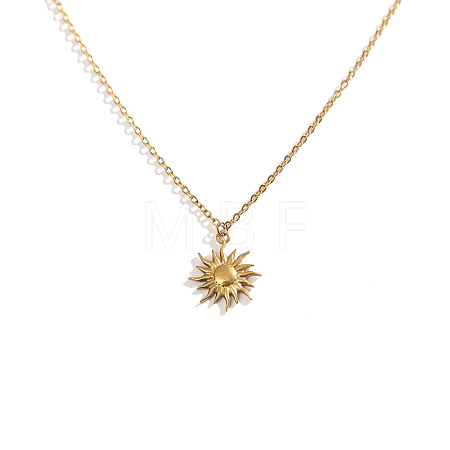 304 Stainless Steel Pendant Necklaces WGFEF8E-03-1