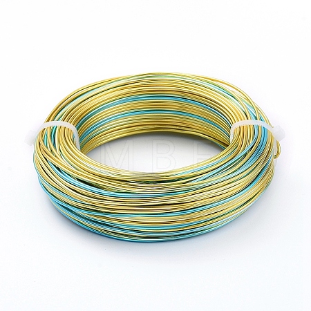 3 Segment Colors Round Aluminum Craft Wire AW-E002-1.5mm-21-1