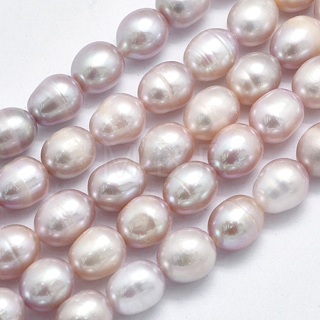 Natural Cultured Freshwater Pearl Beads Strands PEAR-K003-26A-01-1